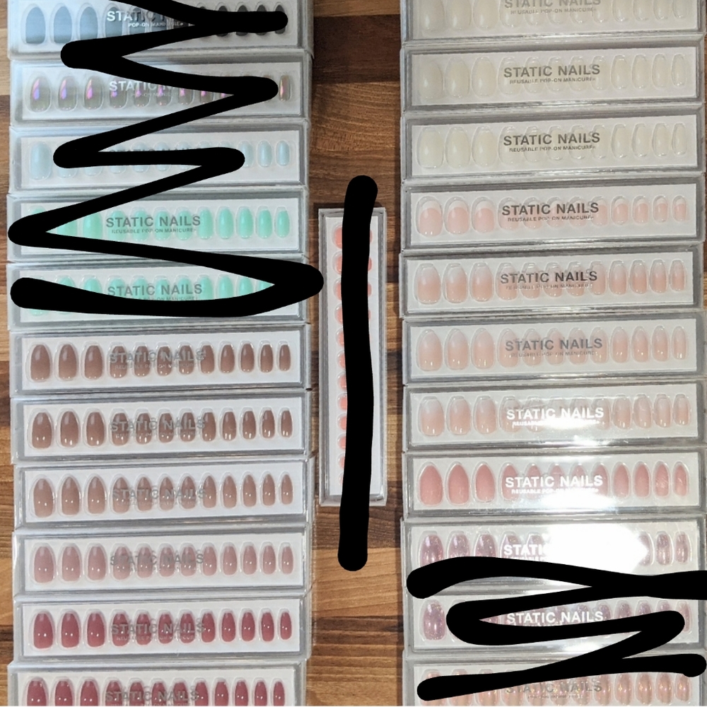 Static Nails Press On Nails